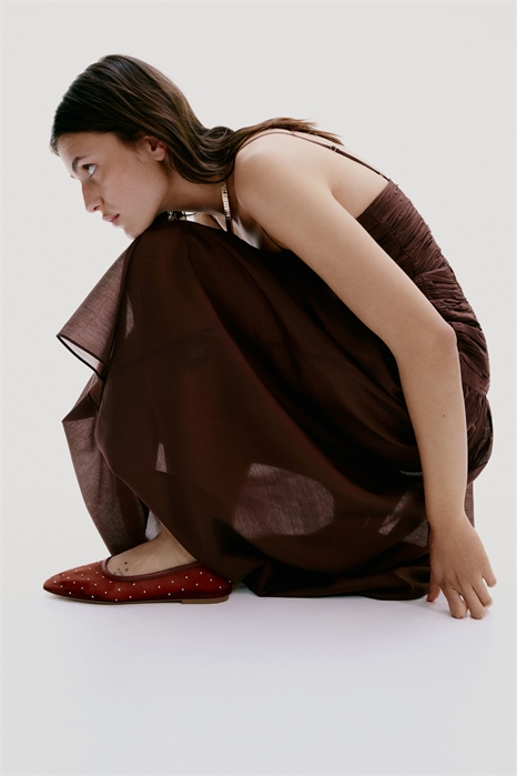 Балетки, украшенные стразами 1285397002 - Фото 13617065