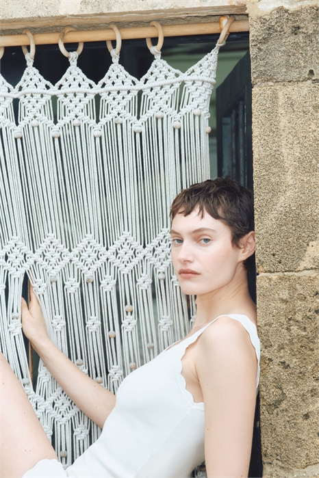 Жилет с гребешком из тонкого трикотажа 1294182001 - Фото 13617185