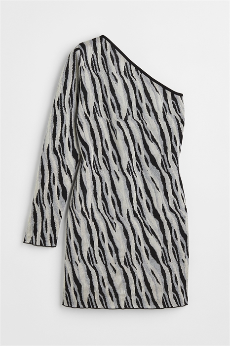 Платье-боди на одно плечо 1148877001 - Фото 13617308