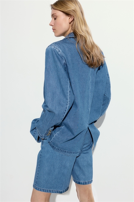 Джинсовые шорты-бермуды 1291566001 - Фото 13617751