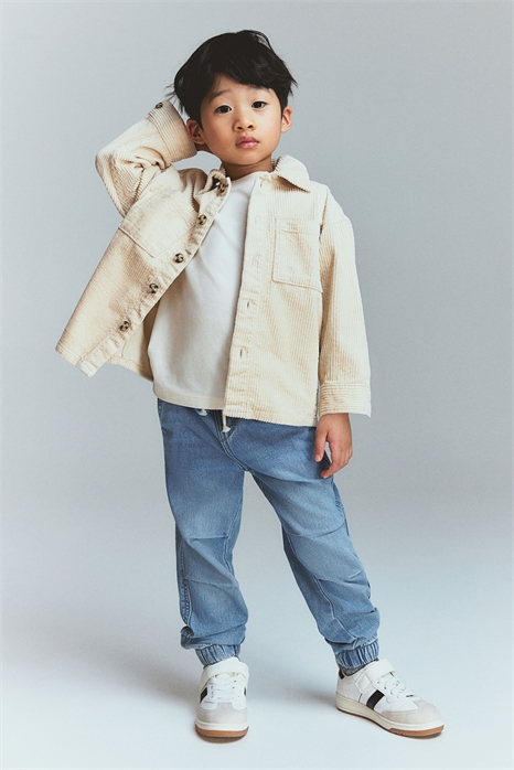 Джинсовые джоггеры 1266350003 - Фото 13619234