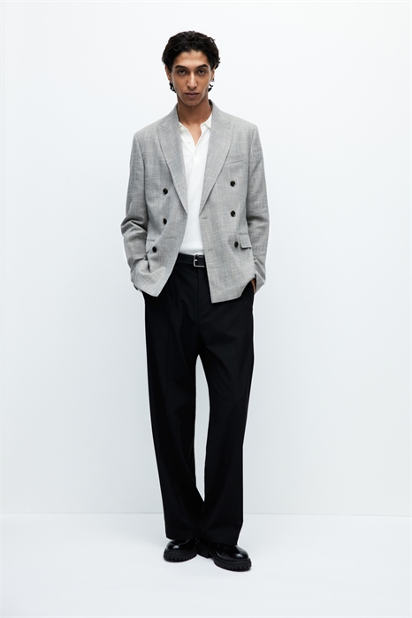 Двубортный пиджак Regular Fit 1262096002 - Фото 13619630