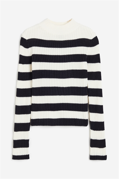 Джемпер с ребристой вязкой 1186575002 - Фото 13619826