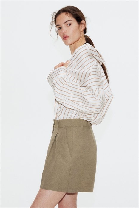 Шорты из льняной смеси 1259174005 - Фото 13620029