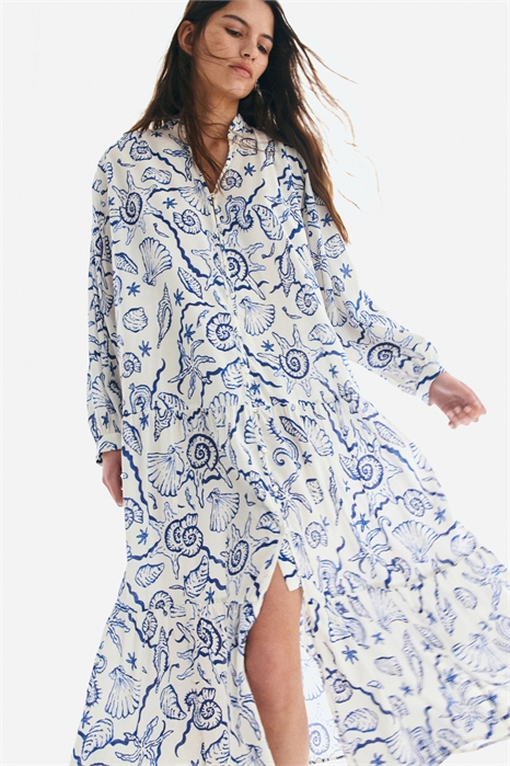 Многоярусное платье макси 1239045011 - Фото 13621941