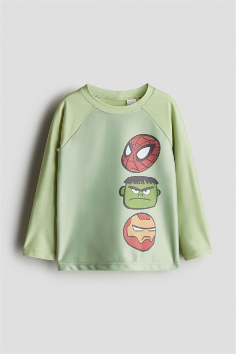 Купальный топ с принтом UPF 50 1271892002 - Фото 13622109