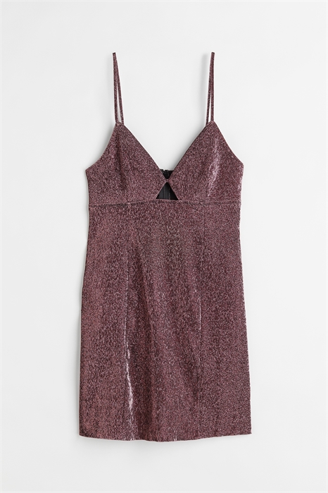 Платье-мини с вырезом 1081902003 - Фото 13622802