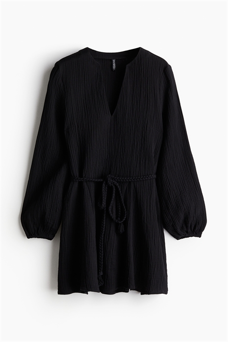 Платье с воздушными рукавами на завязках 1224180002 - Фото 13623468