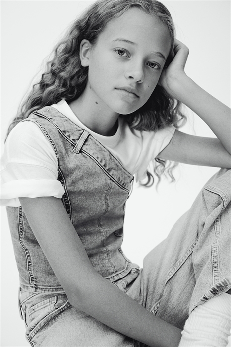 Джинсовый топ на одно плечо 1260494001 - Фото 13623696