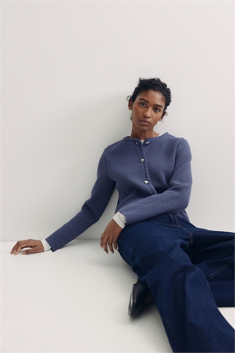 Кардиган с гребешками 1267632002 - Фото 13623763