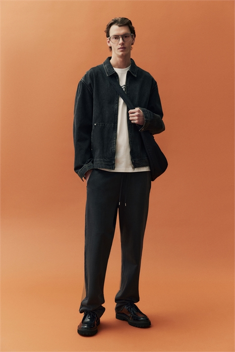 Тренировочные брюки Relaxed Fit Washed 1293917001 - Фото 13623889