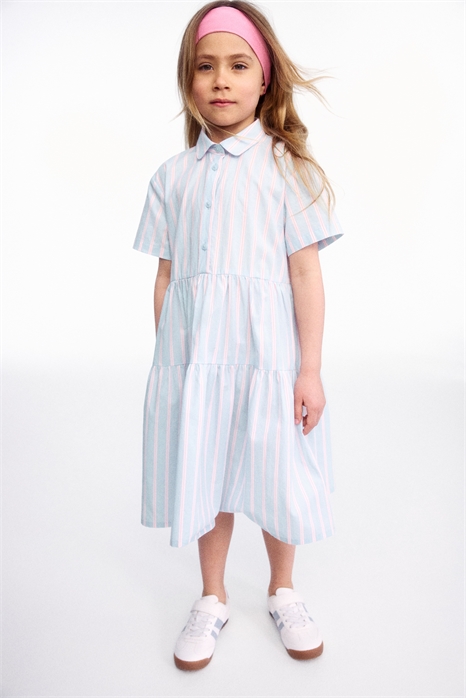 Хлопковое платье-рубашка 1273390001 - Фото 13625149