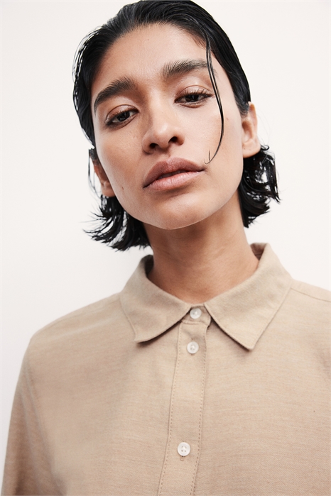 Рубашка из хлопковой фланели 1172281006 - Фото 13625312