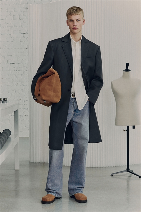 Верхнее пальто из шерстяного бленда 1272717001 - Фото 13626132