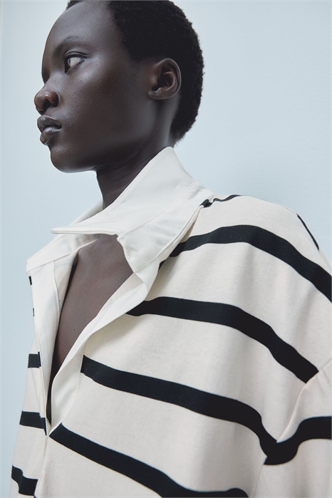 Рубашка-поло свободного покроя 1238509001 - Фото 13626366