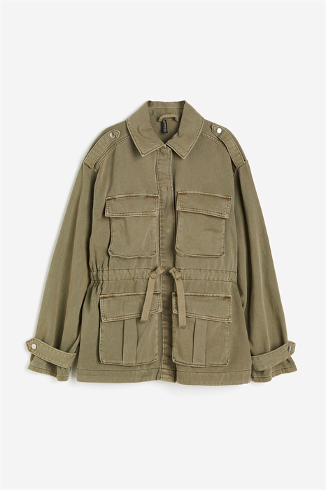 Куртка свободного покроя из хлопковой саржи 1163358001 - Фото 13626727