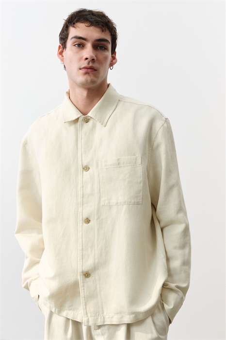 Оверсайз из льняного бленда Regular Fit 1265552002 - Фото 13627502