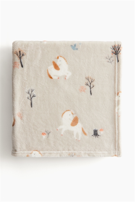 Одеяло из узорчатого флиса 0995539051 - Фото 13628225