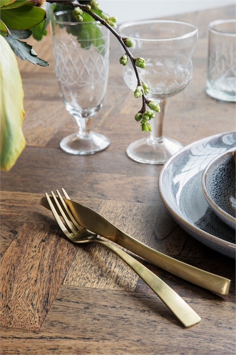 Набор столовых приборов из 16 предметов, Hdgolden 1314181001 - Фото 13629160