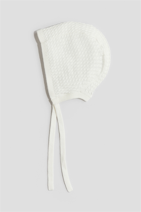 Вязаный хлопковый чепчик 1238670003 - Фото 13629433