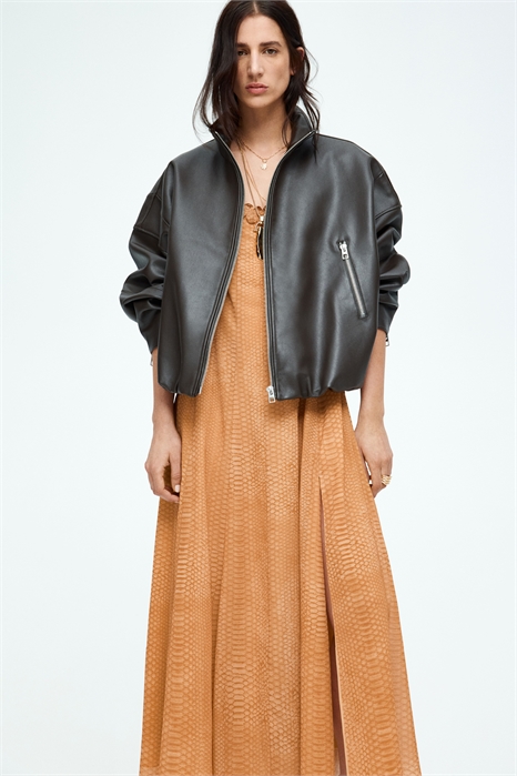 Шифоновое платье на бретелях 1289932001 - Фото 13630096