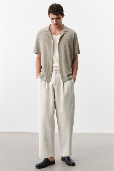 Курортная рубашка из джерси Regular Fit 1273630004 - Фото 13631122