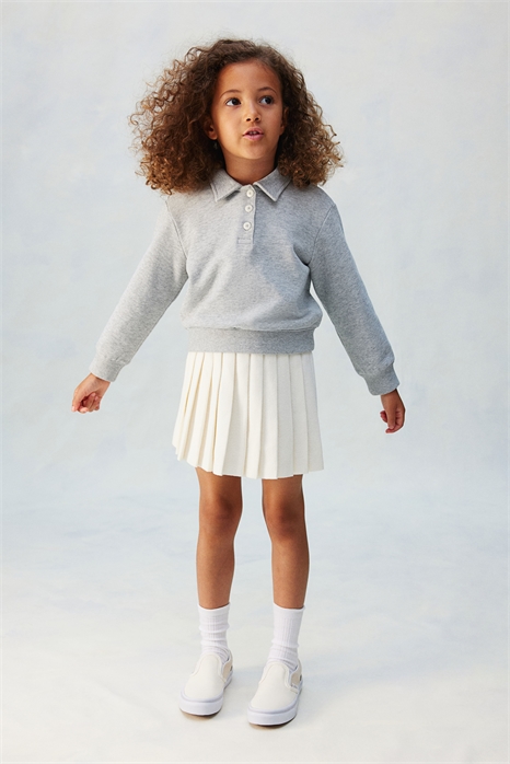 Хлопковая толстовка-поло 1254417001 - Фото 13632011