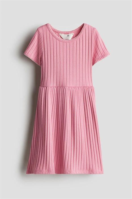 Платье из трикотажа в рубчик 1285693001 - Фото 13632190