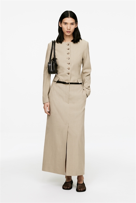 Юбка из хлопка и льна 1273662001 - Фото 13633140