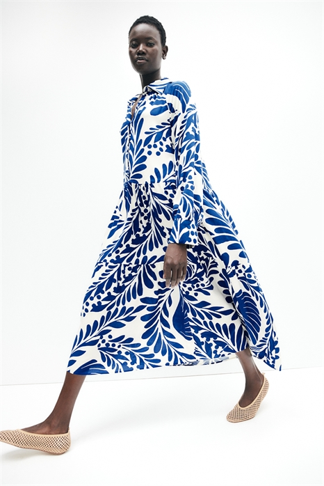 Платье-рубашка из вискозы 1263590004 - Фото 13633570