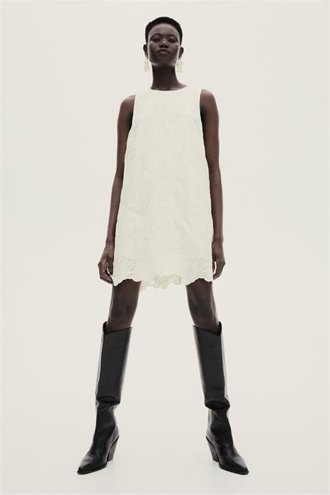 Платье-футляр с вышивкой 1283253001 - Фото 13633718