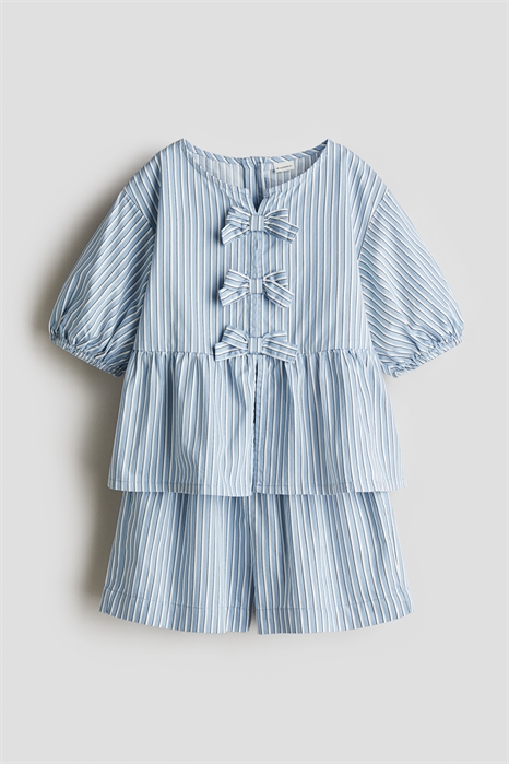 Комплект из 2 частей из хлопкового поплина 1254536002 - Фото 13634048