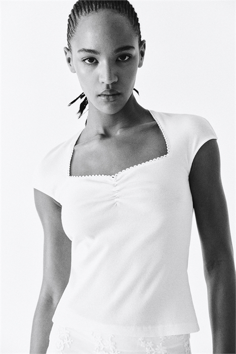 Топ с вырезом сердечком 1266326001 - Фото 13634106