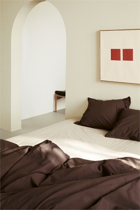 Хлопковая простыня на резинке 0458547030 - Фото 13634180