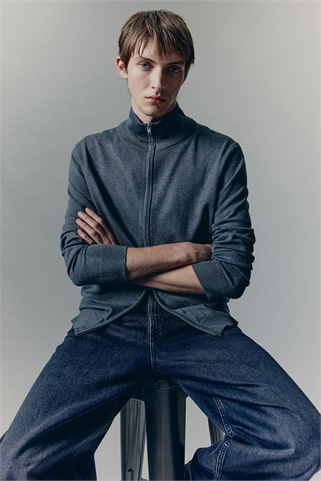 Кардиган Slim Fit на молнии 1252853004 - Фото 13636275