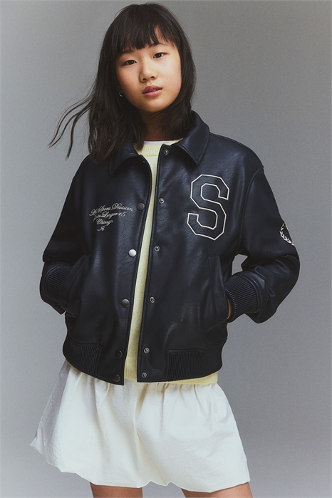 Бейсбольная куртка 1260325002 - Фото 13637862