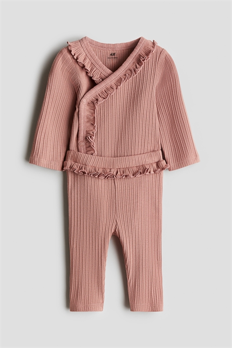 Комплект из 2 частей из пуантельевого трикотажа 1266316001 - Фото 13638825