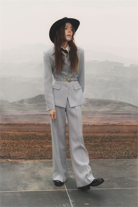 Приталенные брюки bootcut 1270387001 - Фото 13638865