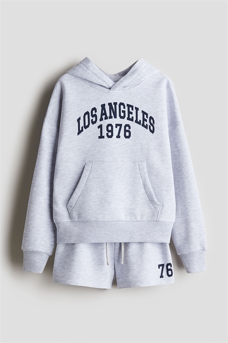 Комплект из 2 частей толстовки и шорт с матовой внутренней стороной 1285361001 - Фото 13638926