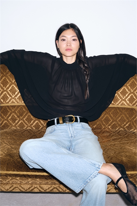 Широкие джинсы Wide High Jeans 0871889073 - Фото 13638978