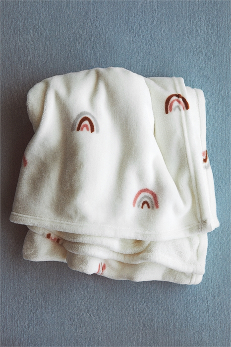 Одеяло из узорчатого флиса 0995539009 - Фото 13638993