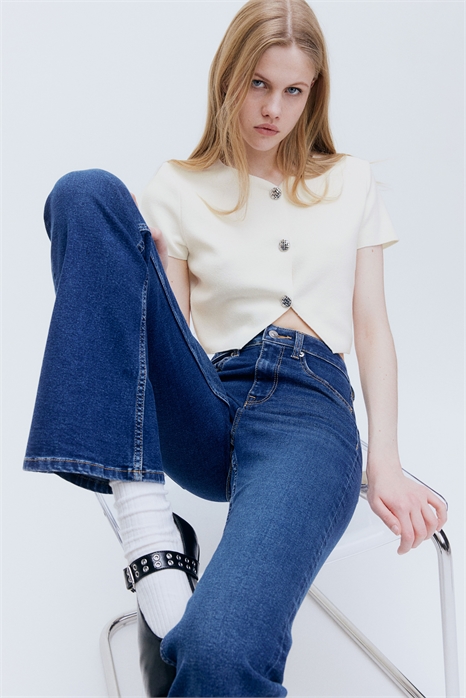 Кардиган из джерси с короткими рукавами 1276112001 - Фото 13639904