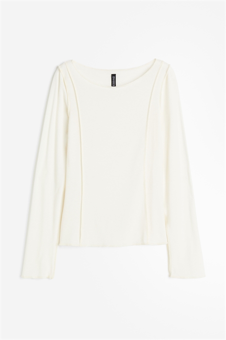 Топ с длинными рукавами с плоскими швами 1217380003 - Фото 13641021