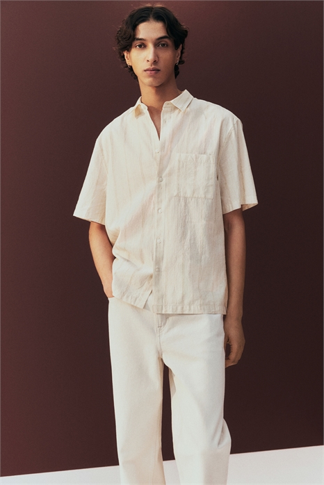 Рубашка Regular Fit с короткими рукавами 1277530001 - Фото 13641746