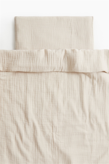 Комплект постельного белья для детской кроватки из муслина 1219010002 - Фото 13643005