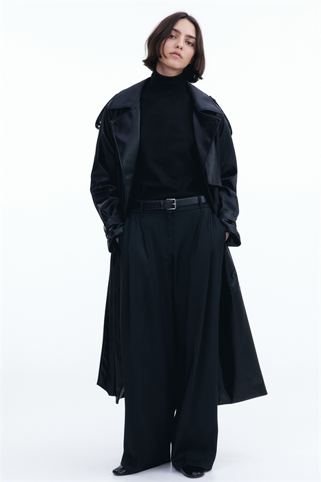 Широкие приталенные брюки 1271001001 - Фото 13643298