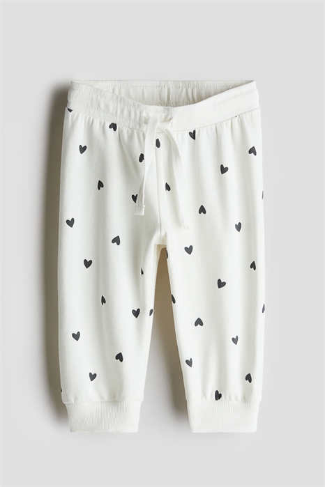 Хлопковые брюки-свитшоты 0874390046 - Фото 13645966