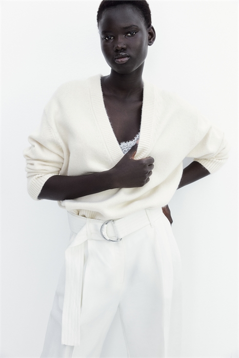 Джемпер с V-образным вырезом 1268698003 - Фото 13646454