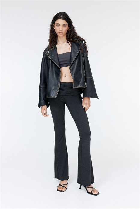 Брюки для йоги со сборками 1224961004 - Фото 13646679