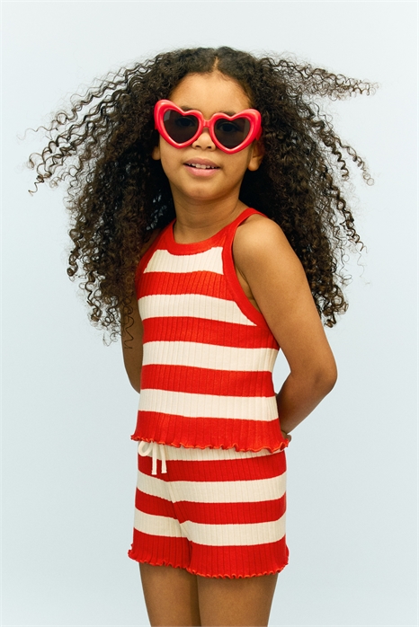 Комплект из 2 частей из трикотажа в рубчик 1273023001 - Фото 13648417